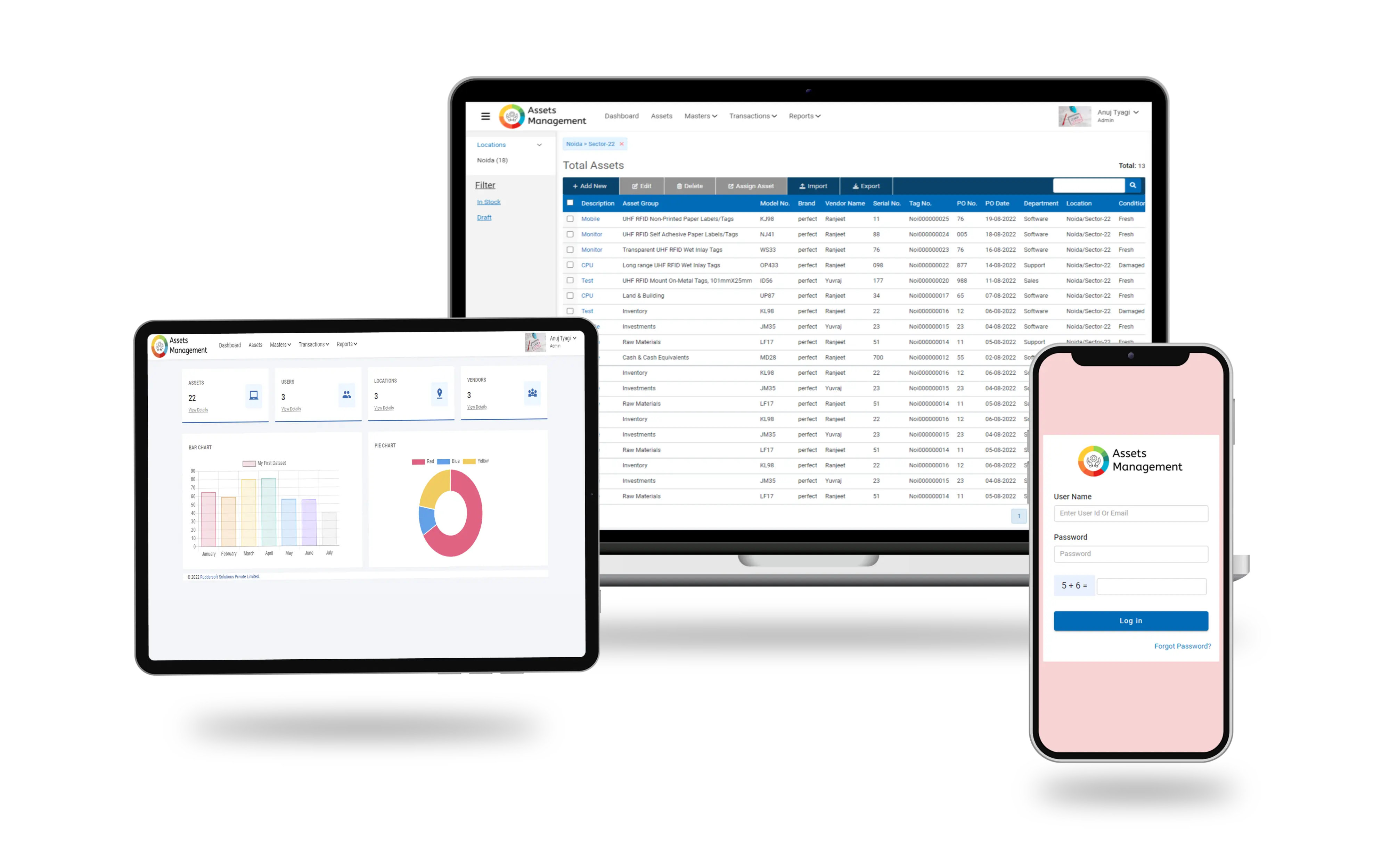 RFID Based Asset Management System