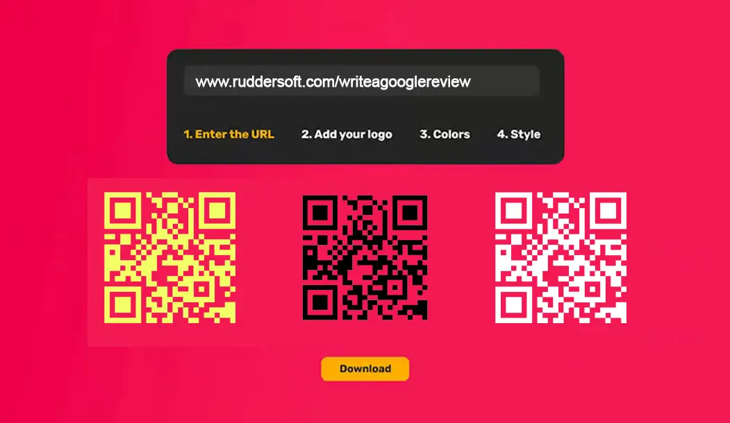 Generate a QR Code for your business’ Google Review Page