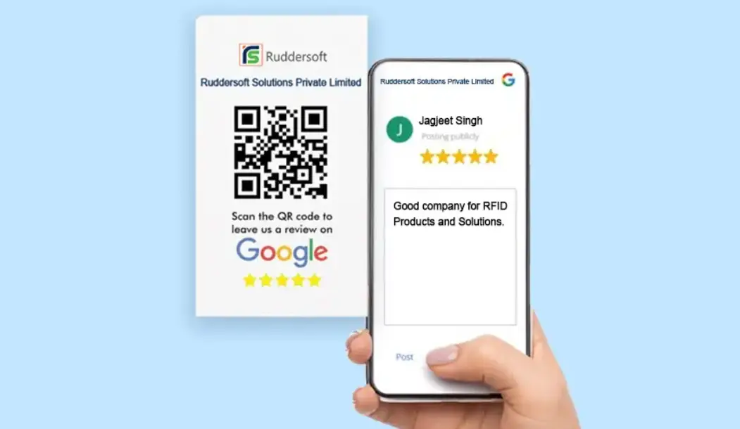 Google Business Reviews with QR Code